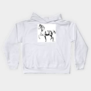 Horse: The Black and White Stallion Kids Hoodie